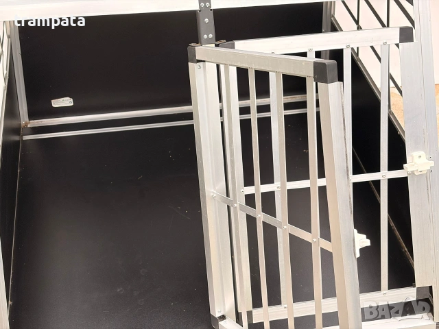 НАЙ ДОБРАТА ОФЕРТА  Транспортна двойна клетка за кучета , снимка 2 - За кучета - 55242811