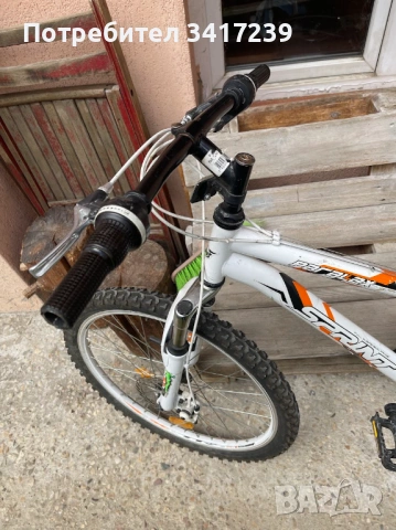 Детски / юношески велосипед Sprint 24” full suspension, дискови спирачки, снимка 10 - Велосипеди - 54398811