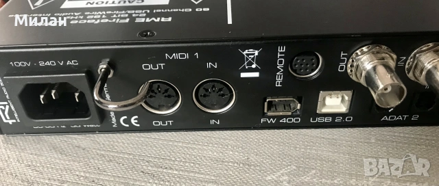 RME FIREFACE UFX Звукова карта /Интерфейс(Топ състояние), снимка 3 - Други - 55020868