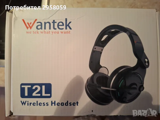 Слушалки Wantek, снимка 2 - Bluetooth слушалки - 55357467