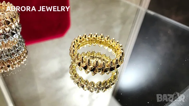 CARTIER Clash de Cartier Gold Дамски Пръстен, снимка 6 - Пръстени - 52972544