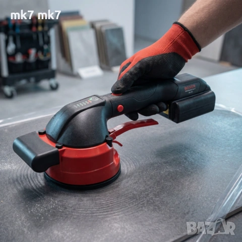 Вибрационна вендуза за плочки Boxer BX702 – Прецизно нивелиране без въздушни мехури, снимка 4 - Други инструменти - 54914088