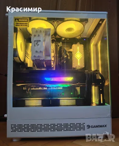 Геймърски компютър Ryzen 5 7500f, AMD Radeon 6800xt,32gb ddr5,1tb nvme, снимка 4 - Геймърски - 53140981