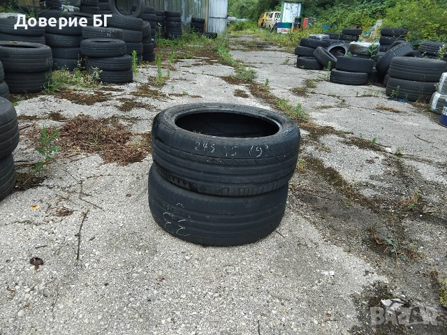 Гуми 245 45 19 Бриджистоун Bridgestone 2 броя - нов внос. Не са нови! , снимка 14 - Гуми и джанти - 55159953