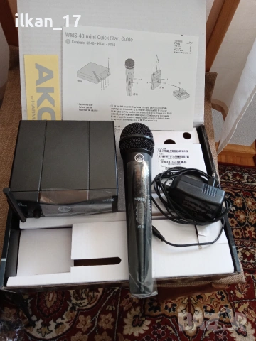 AKG WMS 40 mini PRO Внос от Германия НОВ!, снимка 6 - Микрофони - 51632114
