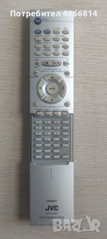 Дистанционно JVC dvd cinema system , снимка 2 - Ресийвъри, усилватели, смесителни пултове - 54808403