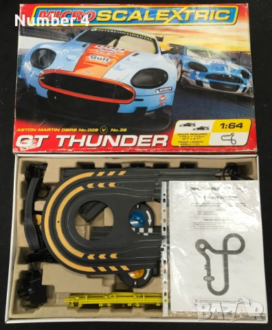 Игра писта Micro scalextric GT, снимка 5 - Електрически играчки - 53974187