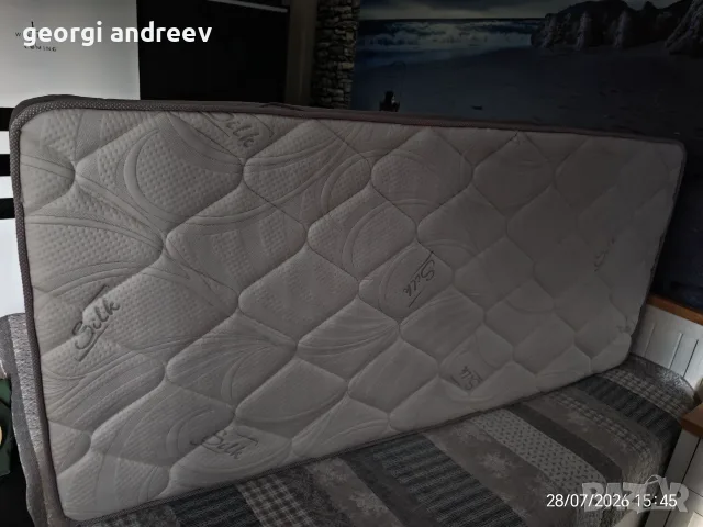 Продавам Двулицев Premium матрак Paradise Silk 90x200!, снимка 6 - Матраци - 55500009