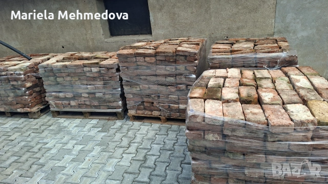 Продавам тухли еденички.Цена за бр.25 цента.На палета по 200 бр.Товаренето с мотокар е включено в це, снимка 2 - Строителни материали - 55179363