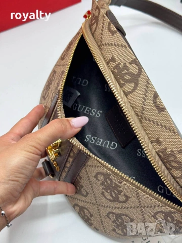 Guess Нова Дамска Кожена Чанта Гес Различни Цветове , снимка 9 - Чанти - 55288935