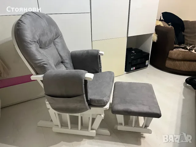 Люлеещ Стол за кърмачки в отлично състояние, снимка 8 - Столове - 55528574