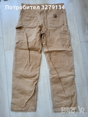 Carhartt B136 double front работен панталон, снимка 3 - Панталони - 54704749