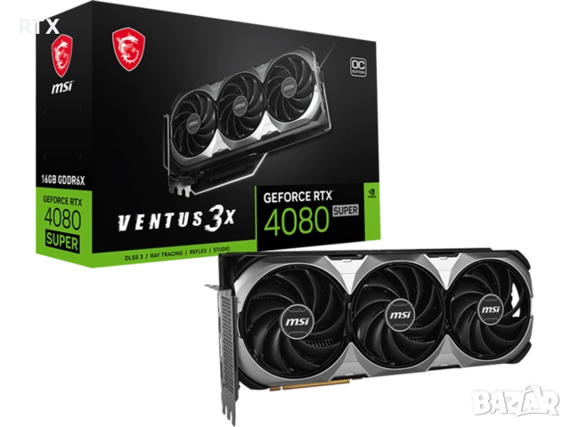 MSI RTX 4080 Ventus, снимка 2 - Видеокарти - 55101248