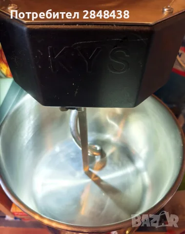 KYS Pro Baker 5 Plus тестомесачка / Тестобъркачка, снимка 7 - Обзавеждане на кухня - 55595220