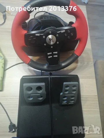 Playstation 2  с волан и педали, снимка 2 - PlayStation конзоли - 55598248