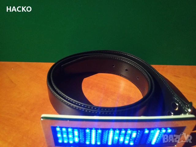 Колан с Програмируема LED Катарама Внос от Англия, снимка 3 - Колани - 53949189