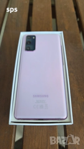 📱 Samsung Galaxy S20 FE 128GB – Cloud Lavender – ЧИСТО НОВ, снимка 7 - Samsung - 54012256