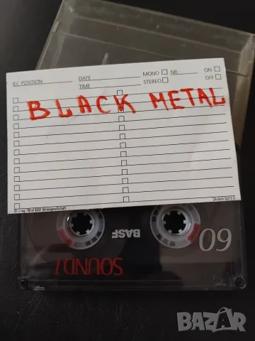Black Metal - аудио касета метъл музика BASF