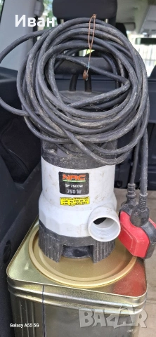Потопяема помпа NAC 750W