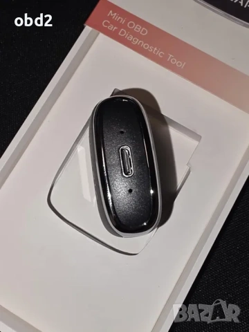 Viecar Mini OBD2 Скенер с Bluetooth 5.0, Дисплей (Волтметър) и USB-C, снимка 4 - Аксесоари и консумативи - 55008944