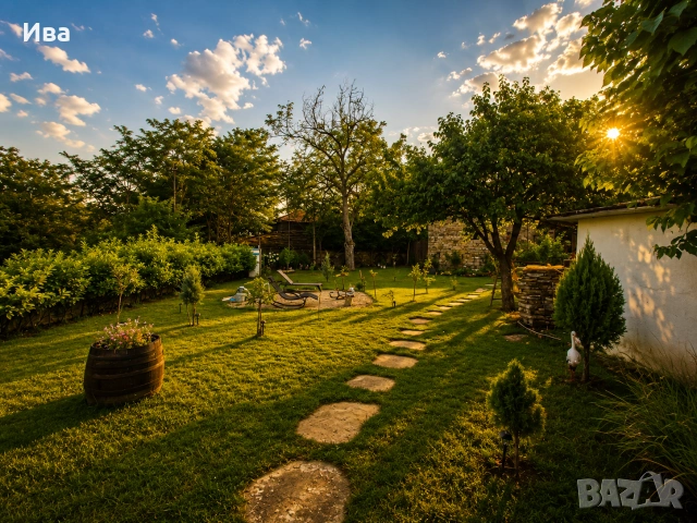 Каменна просторна къща с панорамна гледка, снимка 18 - Къщи - 55117079