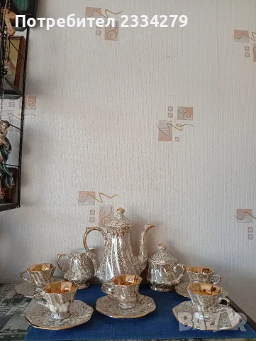 Стар сервиз за кафе и чай , снимка 9 - Сервизи - 55346546