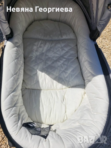 KIKKA BOO Комбинирана количка 3в1 IRENE LIGHT GREY, снимка 5 - Детски колички - 54778602