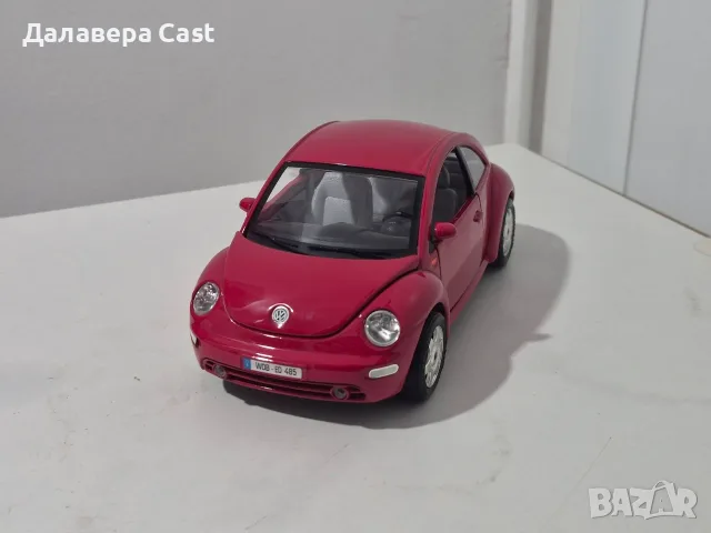 1/24 Volkswagen New Beetle Bburago Italy 