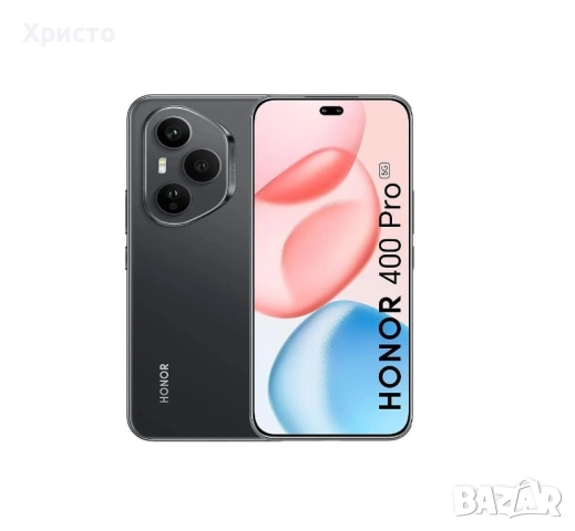 НОВ!!! HONOR 400 Pro, Dual SIM, 12GB RAM, 512GB ROM, Midnight Black 