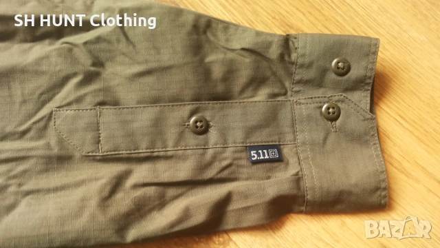 5.11 TACTICAL Stryke Long Sleeve Stretch Shirt размер XL еластична риза - 2610, снимка 9 - Ризи - 54335677