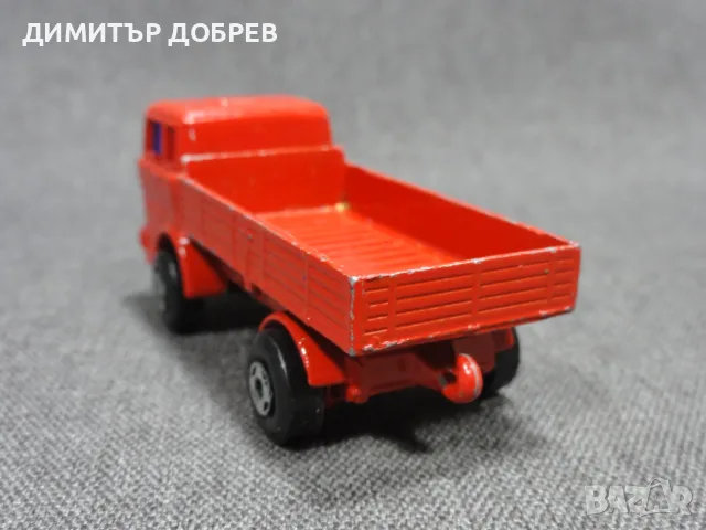 СТАРА РЕТРО МЕТАЛНА КОЛИЧКА КАМИОН MERCEDES TRUCK MATCHBOX ENGLAND, снимка 3 - Колекции - 55644887