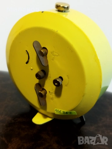 Стар анимиран будилник, настолен часовник, снимка 6 - Антикварни и старинни предмети - 54332266