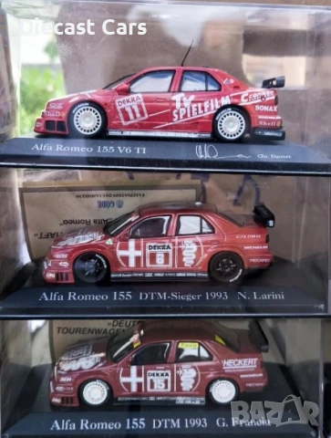 Alfa Romeo 155 V6 DTM , Ford Escort RS Cosworth 1:43 - Vitesse, Minichamps, снимка 2 - Колекции - 54540696