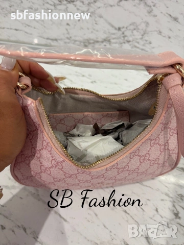 Gucci розова чанта, снимка 6 - Чанти - 55042066