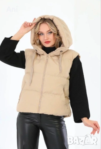 Дамски къс елек, снимка 3 - Якета - 54007771