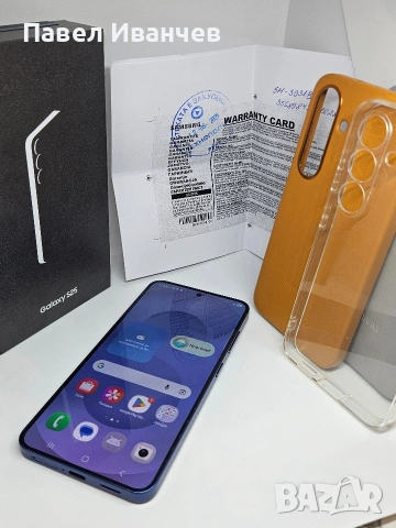 ГАРАНЦИЯ Samsung Galaxy S25 5G 256Gb/12Ram Батерия 100% - 169Цикъла, снимка 2 - Samsung - 54889773