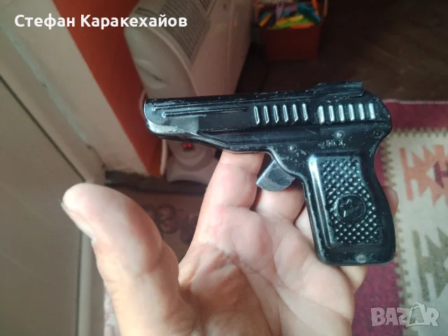 Метален пистолет играчка , снимка 2 - Други - 55300381