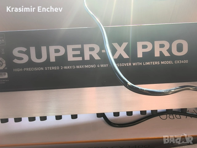 кросоувър беринжер чисто нов не използван , снимка 4 - Ресийвъри, усилватели, смесителни пултове - 54085801