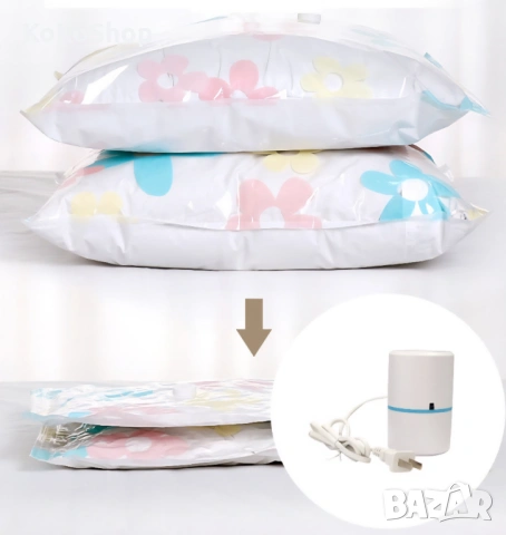 Помпа за вакуумни торби - машинка за вакуумиране, снимка 5 - Други - 54345088