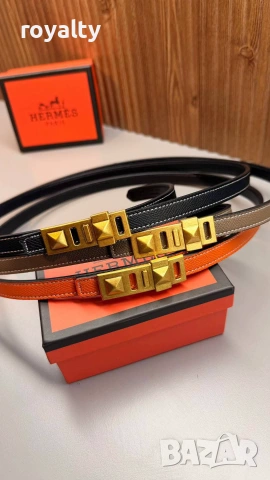 Hermes Нови Дамски Колани Различни Цветове Ерме , снимка 3 - Колани - 55152670