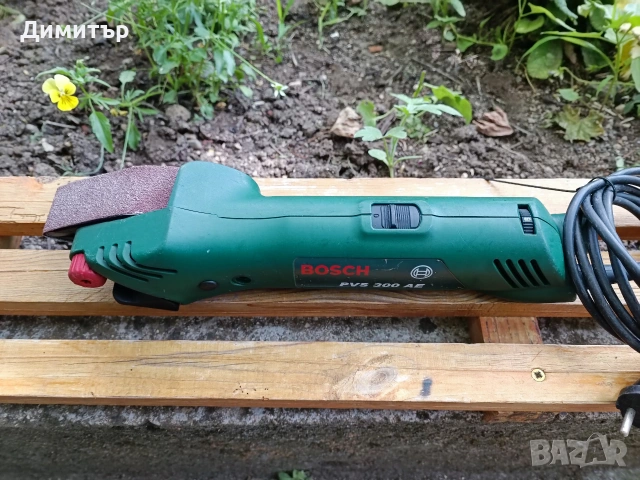 Bosch PVS 300 AE лентов шлайф, снимка 5 - Шлайфмашини - 54991914