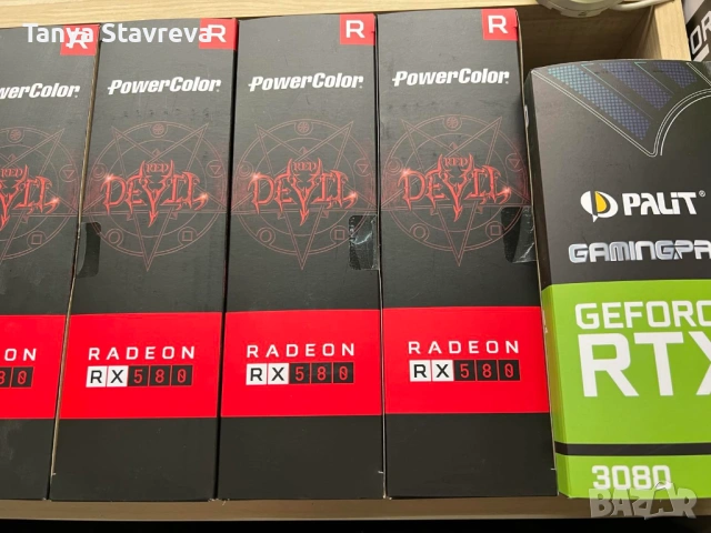 Видеокарта ASUS ROG Strix Radeon RX 570 4G Gaming и Radeon RX 580, снимка 4 - Видеокарти - 54495892