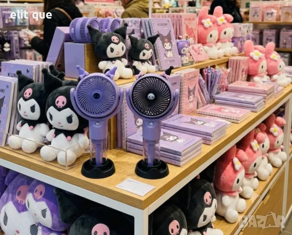 Преносим мини вентилатор Kuromi – Стилна прохлада навсякъде с теб