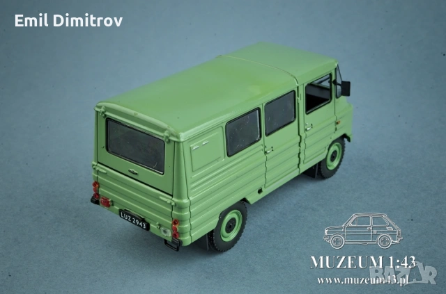 Моделче на ЖУК А07 в мащаб 1:43, снимка 8 - Колекции - 54964431