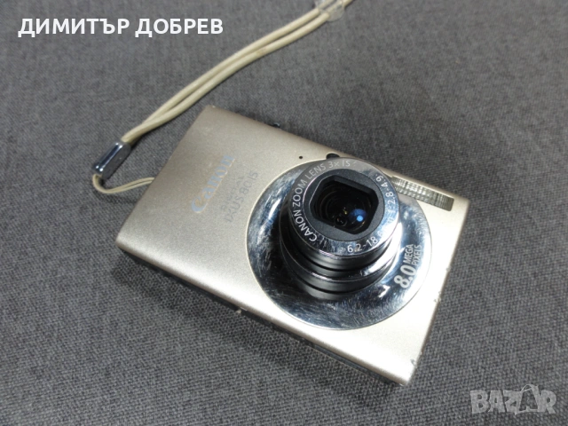 ЦИФРОВ ФОТОАПАРАТ CANON DIGITAL IXUS 80 IS 8MP CCD DIGITAL CAMERA Y2K RETRO DIGICAM, снимка 5 - Фотоапарати - 54903430