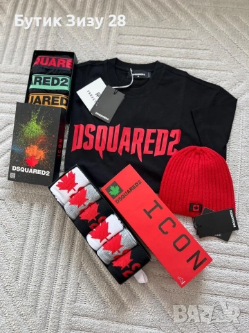 Мъжки тениски Dsquared , снимка 8 - Тениски - 54256488