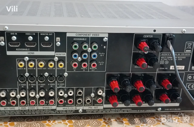 🎬 Sony STR-DG700 🎬, снимка 7 - Ресийвъри, усилватели, смесителни пултове - 55192280