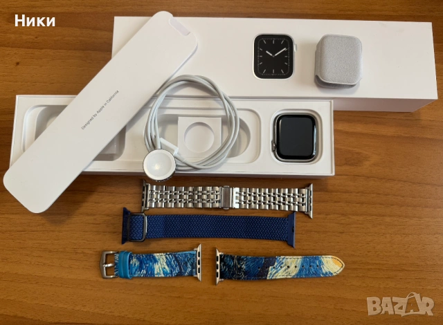 2 бр. Apple Watch series 5 - LTE + GPS - 44mm. WR 50m., снимка 3 - Смарт часовници - 54539230