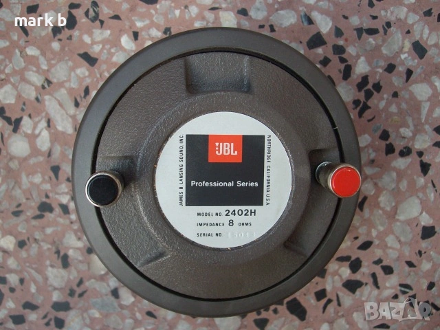 Високотонови туитъри JBL 2402H, снимка 3 - Тонколони - 54488707