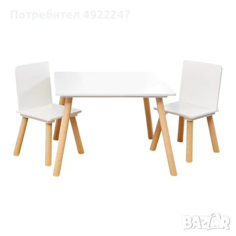 Комплект  Детска маса с дне столчета 
